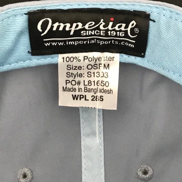 THE TALL SHIP BOSTON MASSACHUSETTS OYSTER BAR SOUVENIR BLUISH-GRAY BASEBALL CAP - Picture 8 of 9